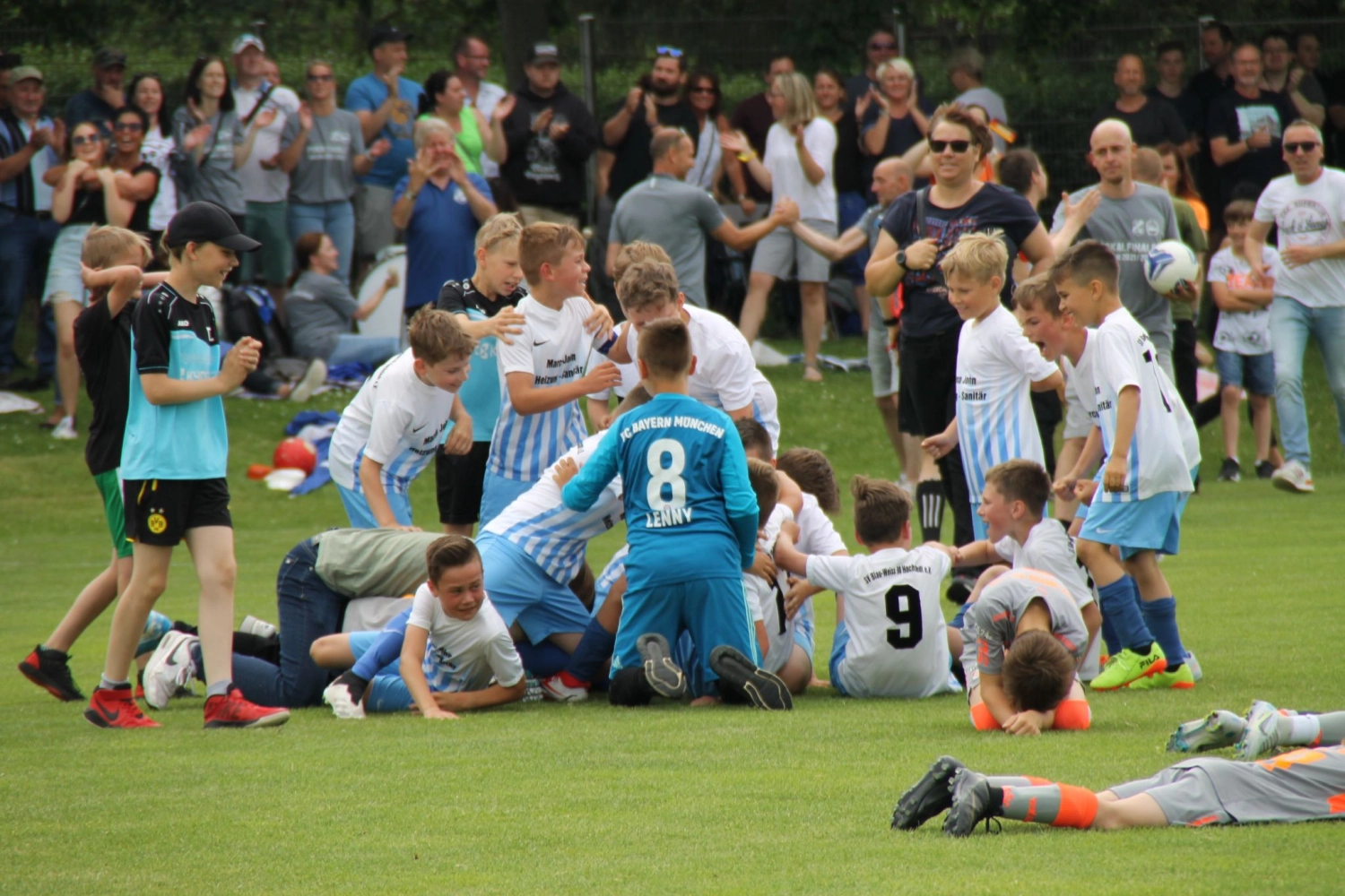 Fußballmannschaft von SV Blau Weiß 90 Hochstedt e.V. 