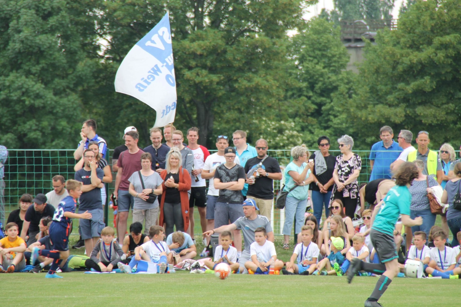 Fußballmannschaft von SV Blau Weiß 90 Hochstedt e.V. 