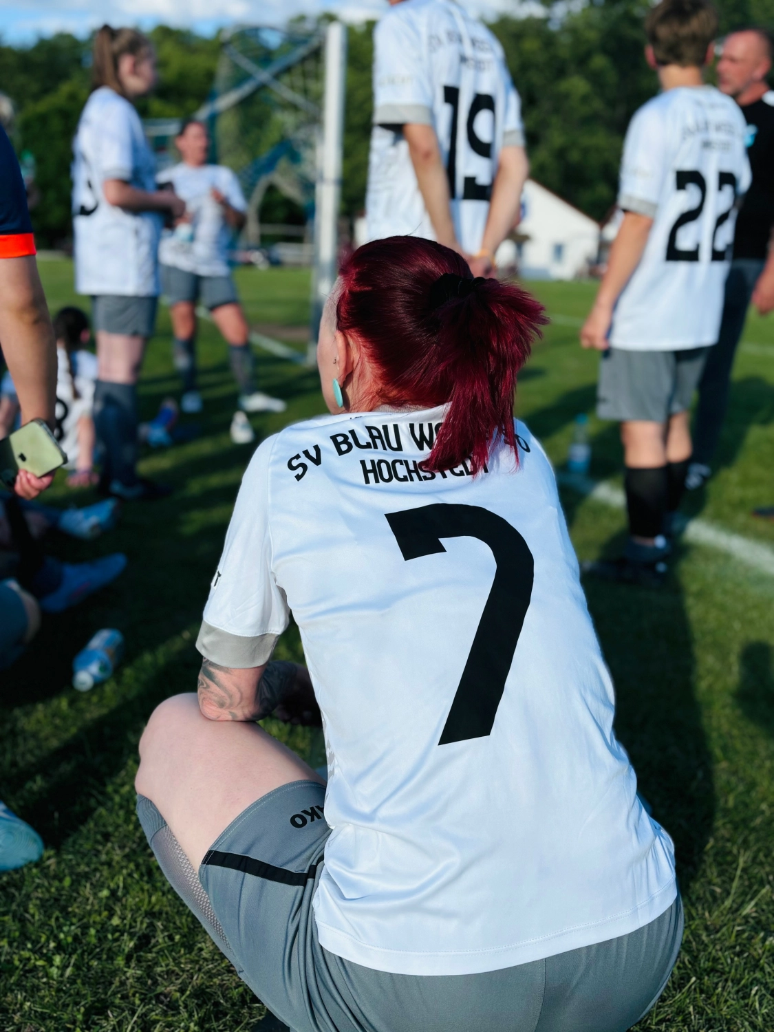 Fußballmannschaft von SV Blau Weiß 90 Hochstedt e.V. 