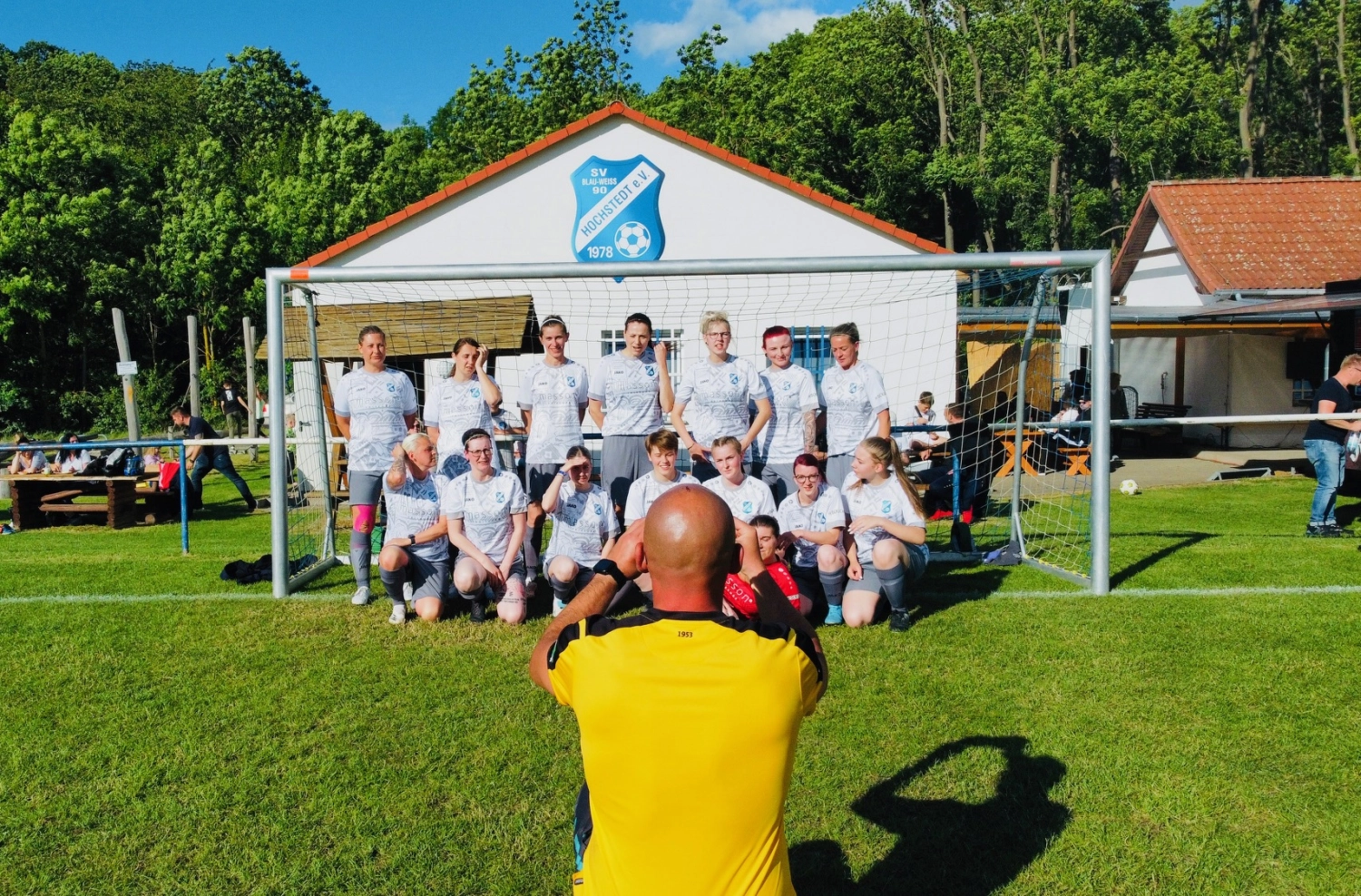 Fußballmannschaft von SV Blau Weiß 90 Hochstedt e.V. 